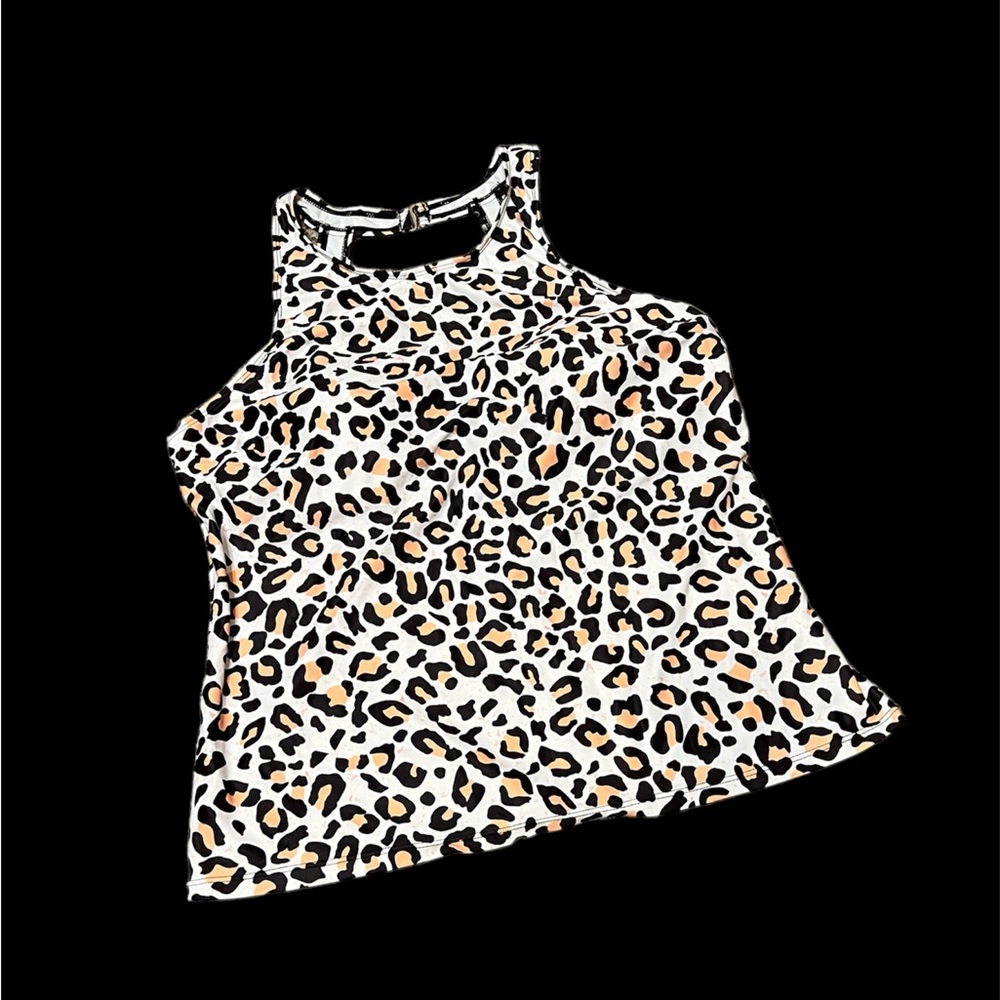 Tankini Top XL Animal Print